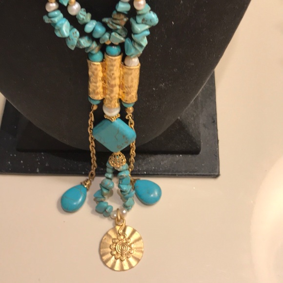 Turquoise necklace - Picture 2 of 4